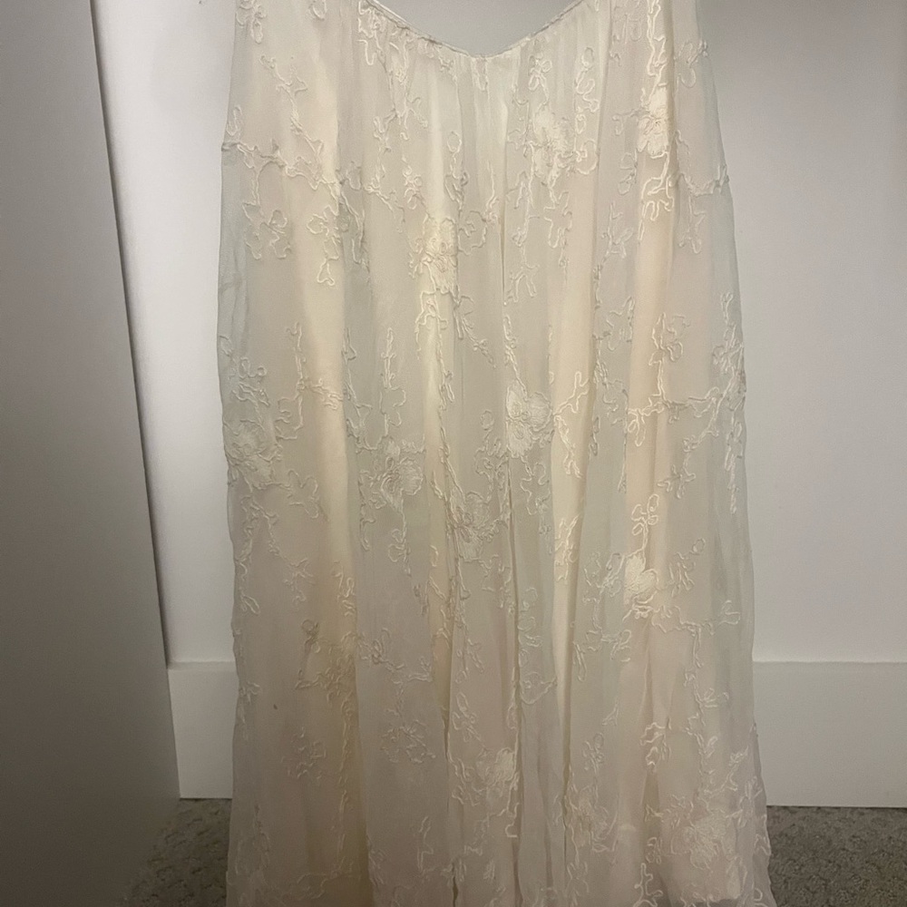 Stencil Floral Babydoll Tunic Size Small